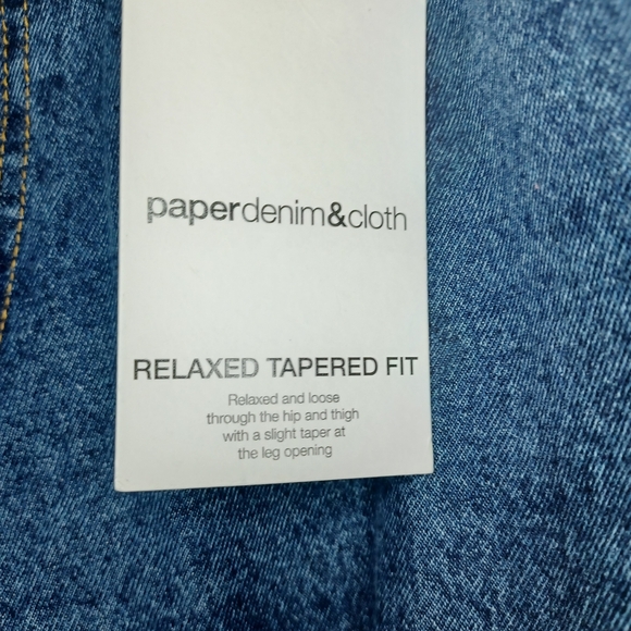 Paper Denim & Cloth Straight Fit Jeans - Deep Blue - Picture 10 of 14
